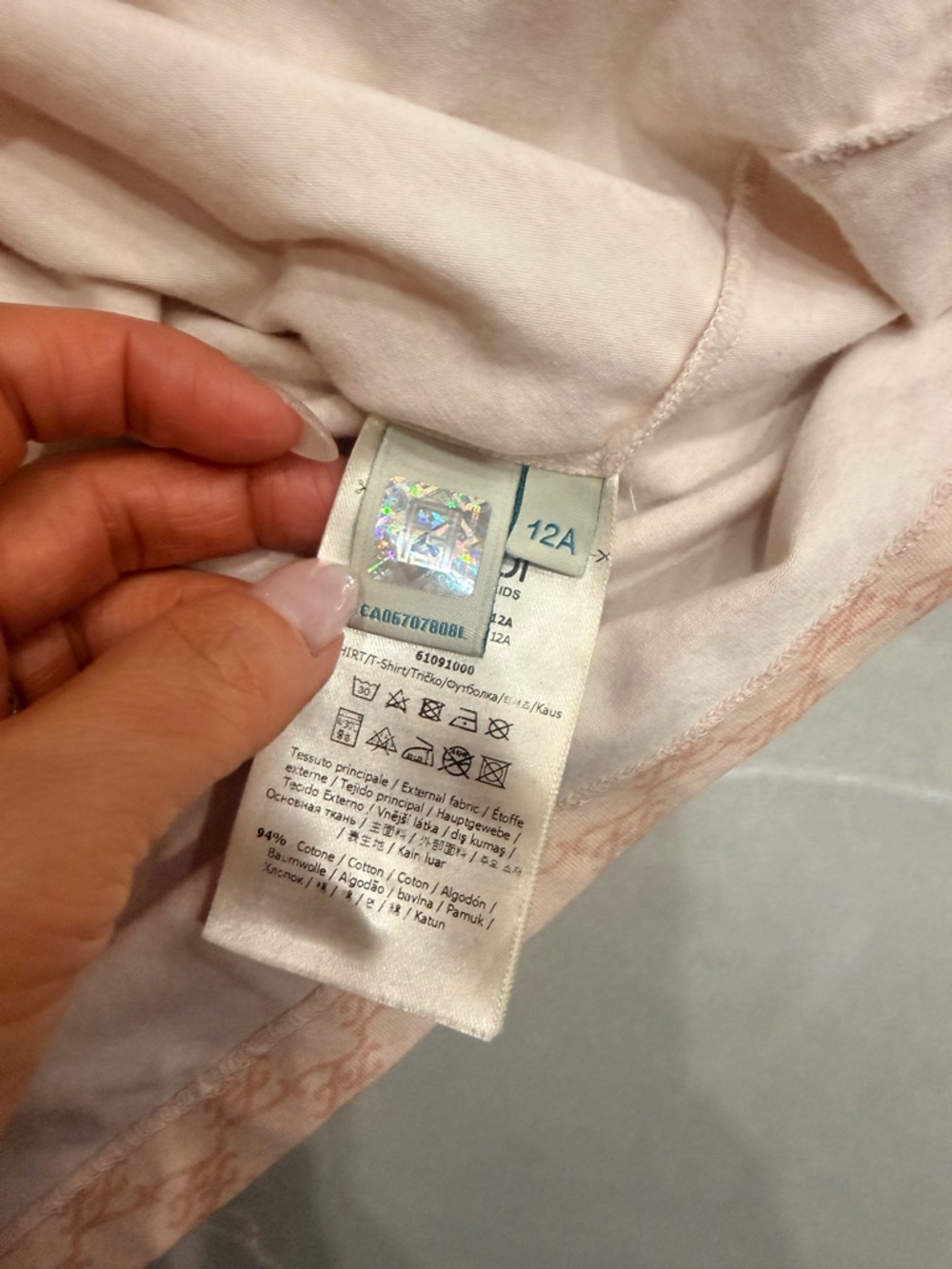 Fendi FF calligraphy mock neck Long-Sleeve Top - 12A - Picture 3 of 5